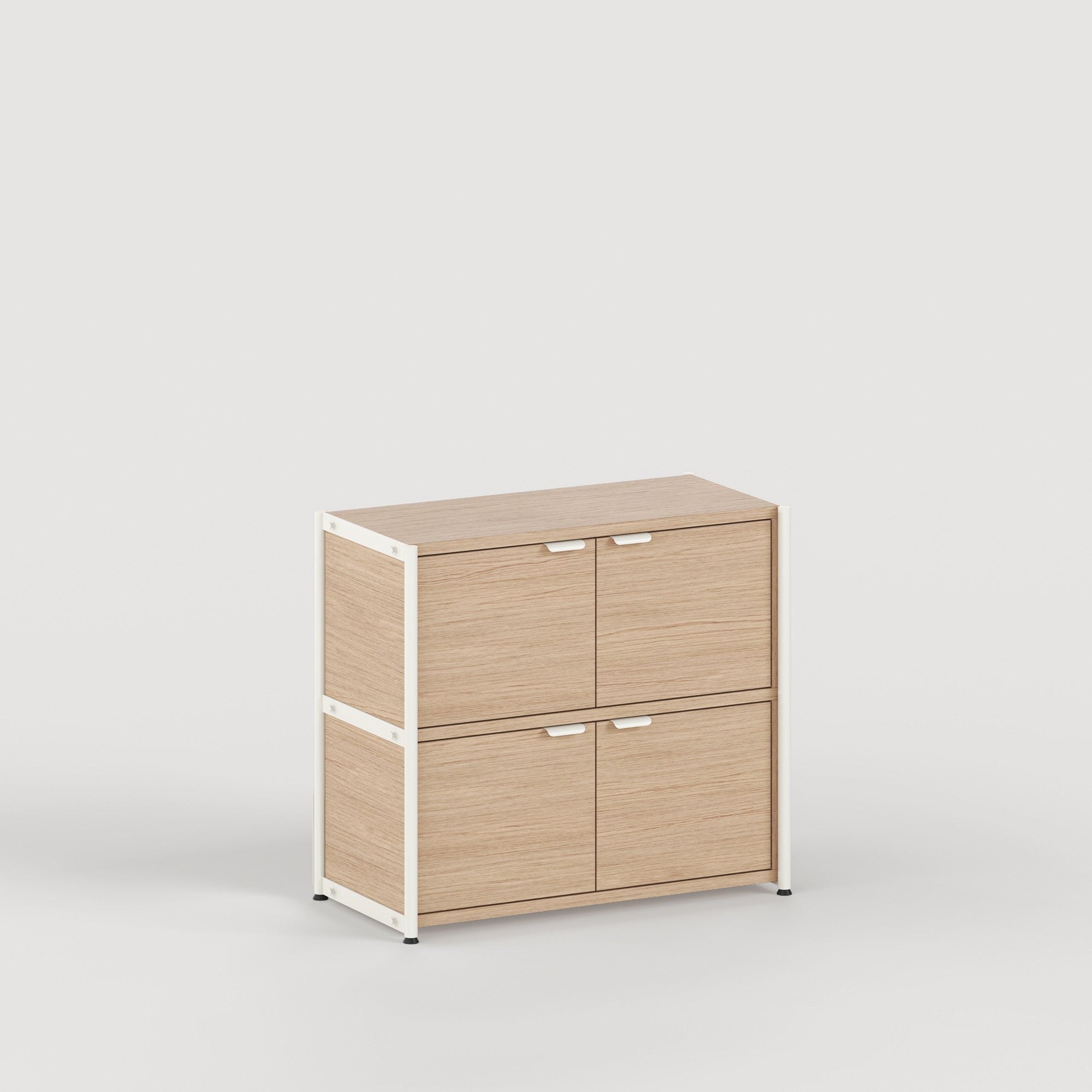 tiptoe-unit-regal-h75-85-x-b84cm-modulares-lowboard-holz-stahl image 5