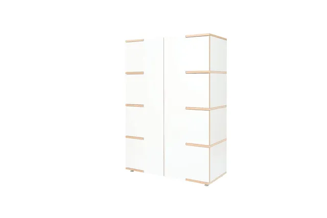 tojo-stau-high-holzschrank-100-x-45-x-145-cm-mdf-wei image 1