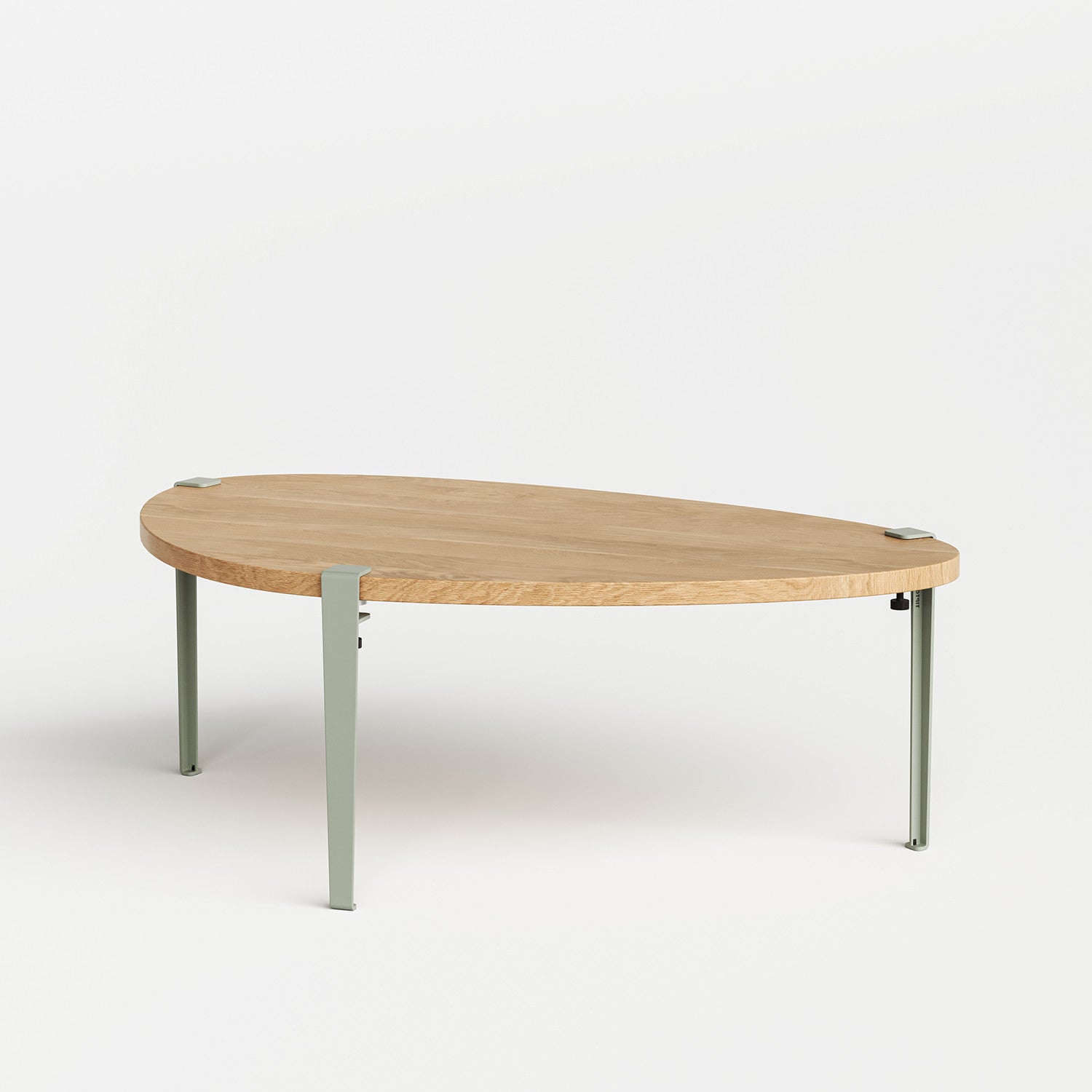 tiptoe-couchtisch-120x75cm-massive-eiche-43cm-stahlbeine image 1