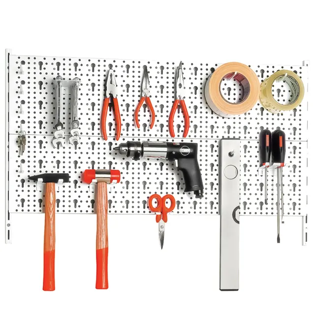element-system-heimwerker-organizer-1-werkzeugwand-28-tlg-wei image 1