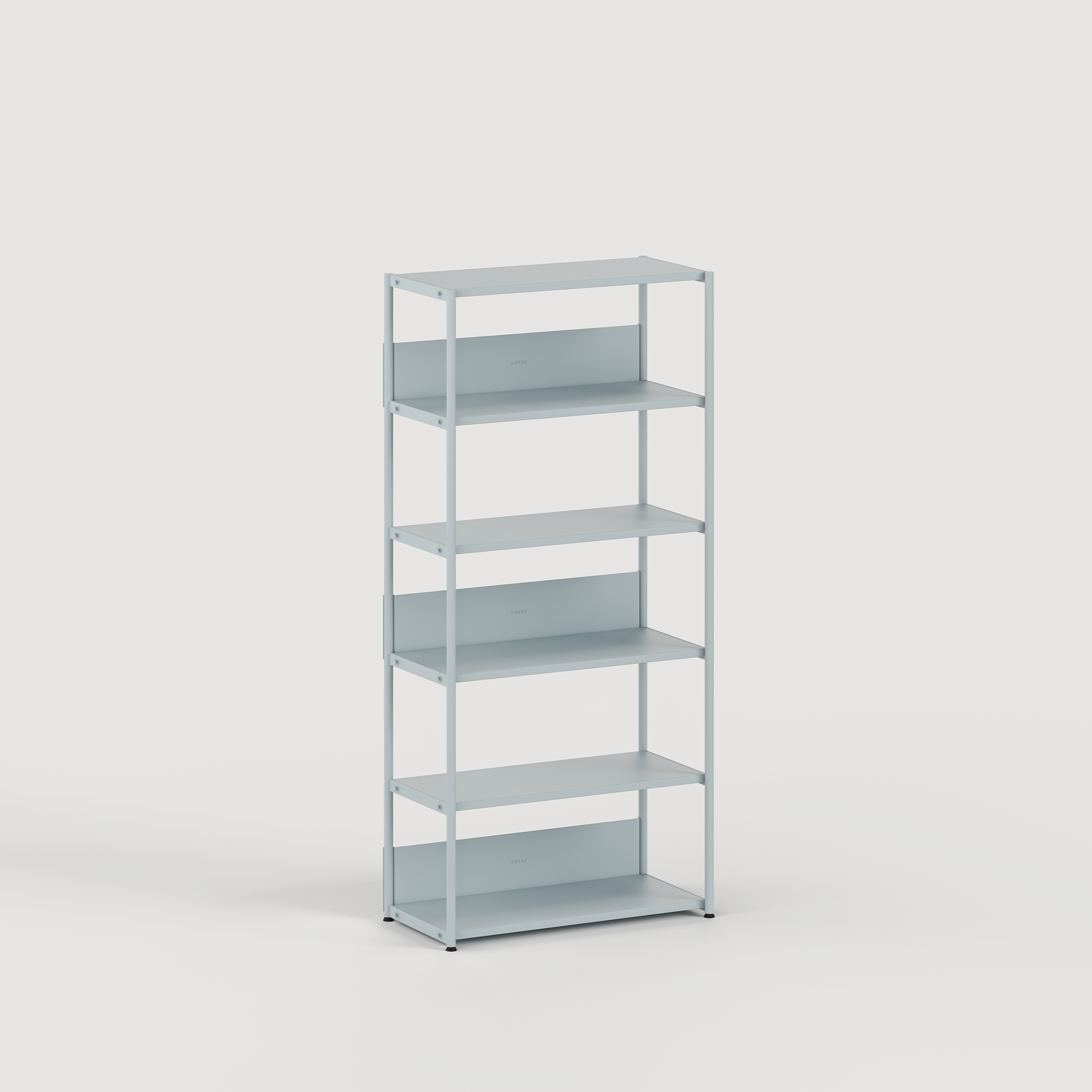 tiptoe-unit-regal-h180-215-x-b84cm-pulverbeschichteter-stahl image 6