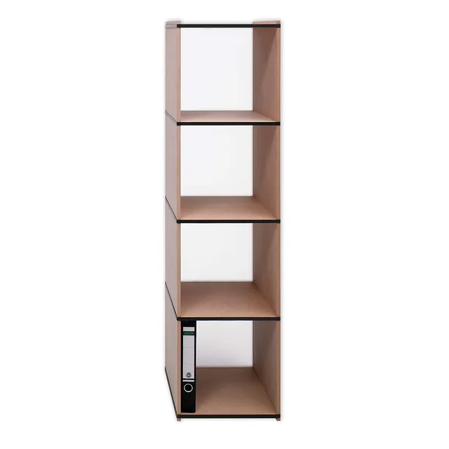 tojo-aktenpack-regalsystem-35x35x140-cm-mdf-acrylglas image 1