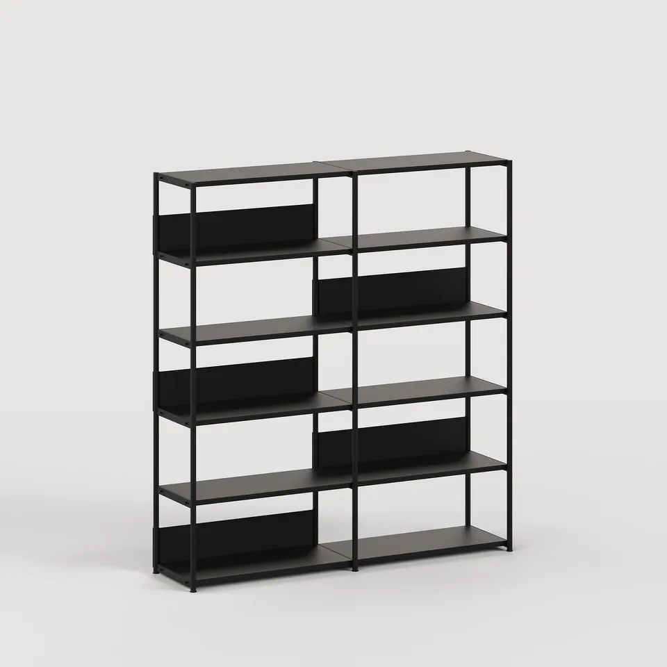 tiptoe-regal-unit-h180-bis-215-x-b164cm-pulverbeschichteter-stahl image 1