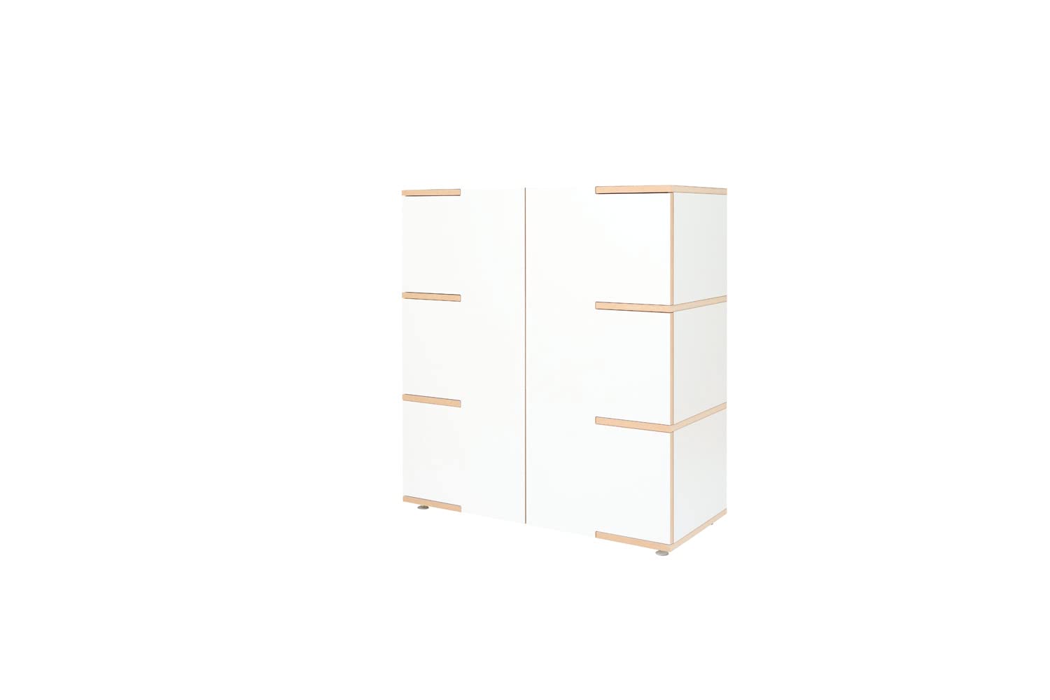 tojo-stau-side-holzschrank-100-x-45-x-110-cm-mdf-wei image 1