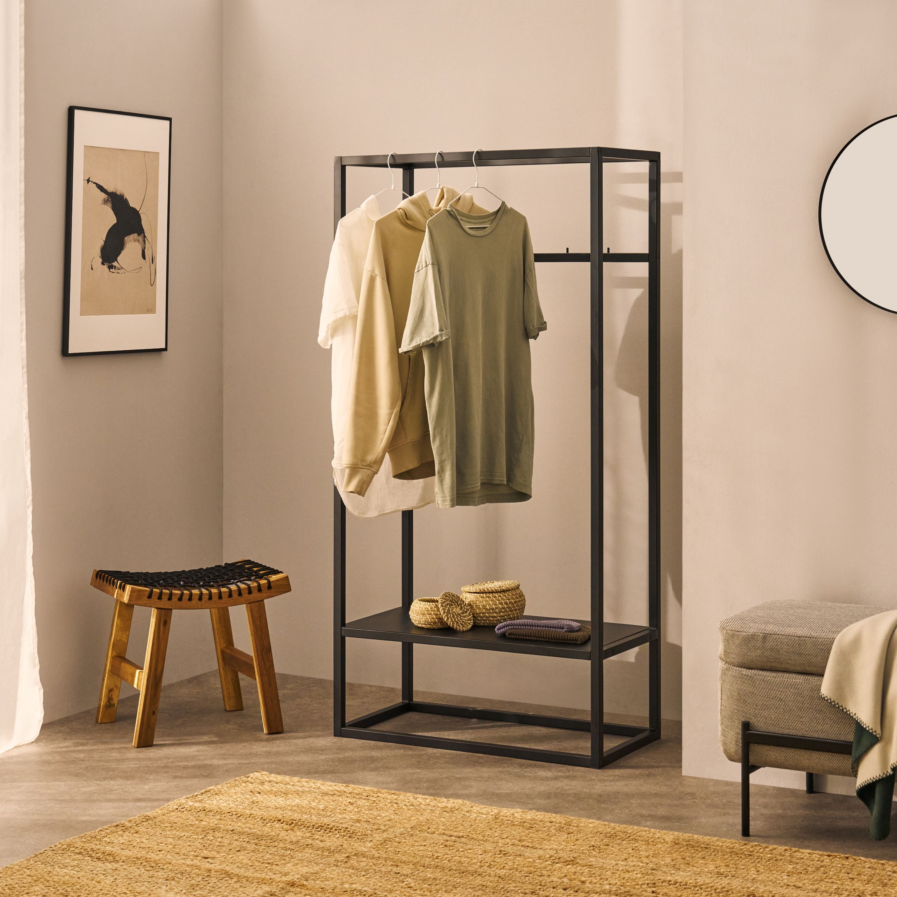 natural-goods-berlin-kleiderst-nder-quader-freistehende-garderobe-mit-haken-und- image 2