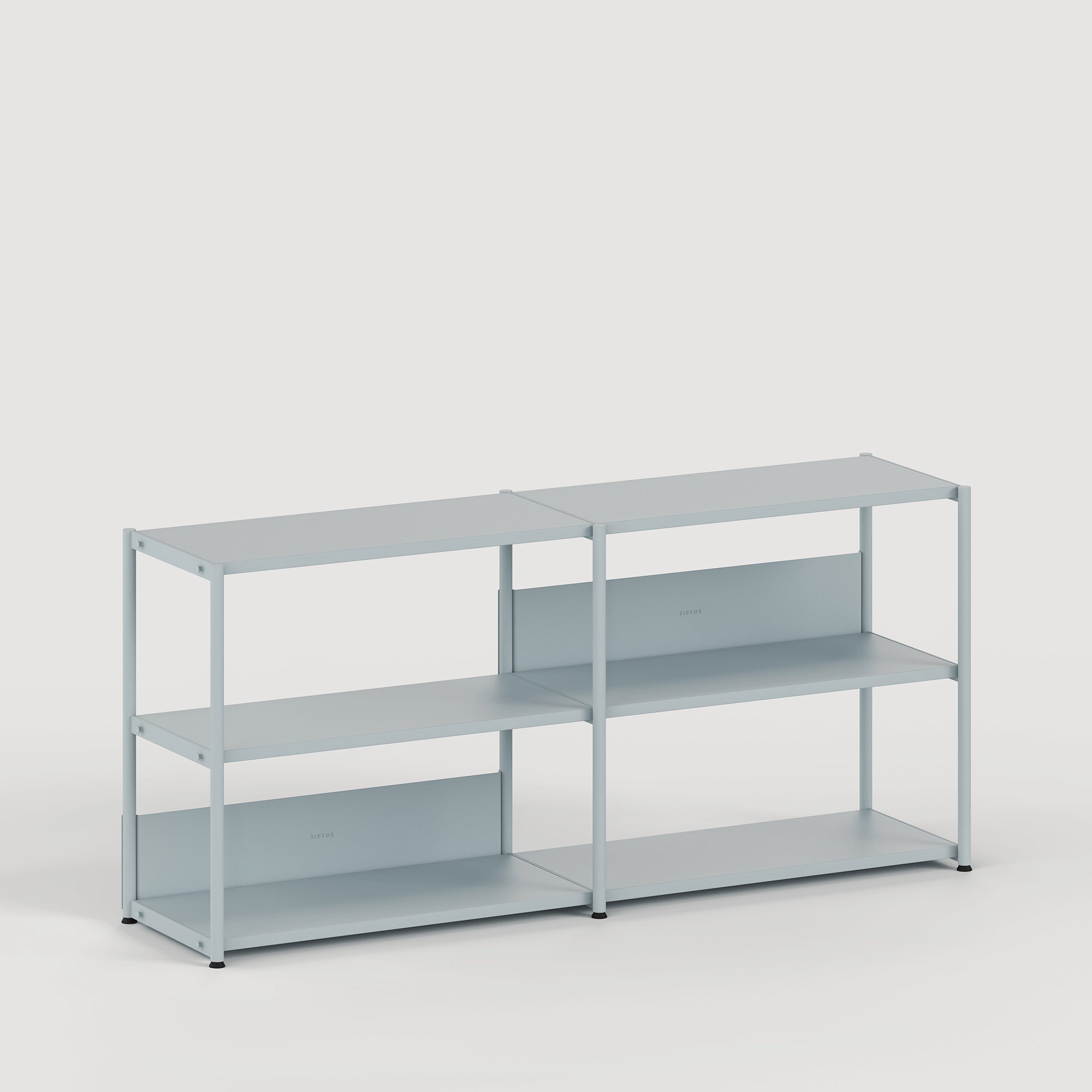 tiptoe-unit-lowboard-regal-h75-85-x-b164cm-stahl image 6