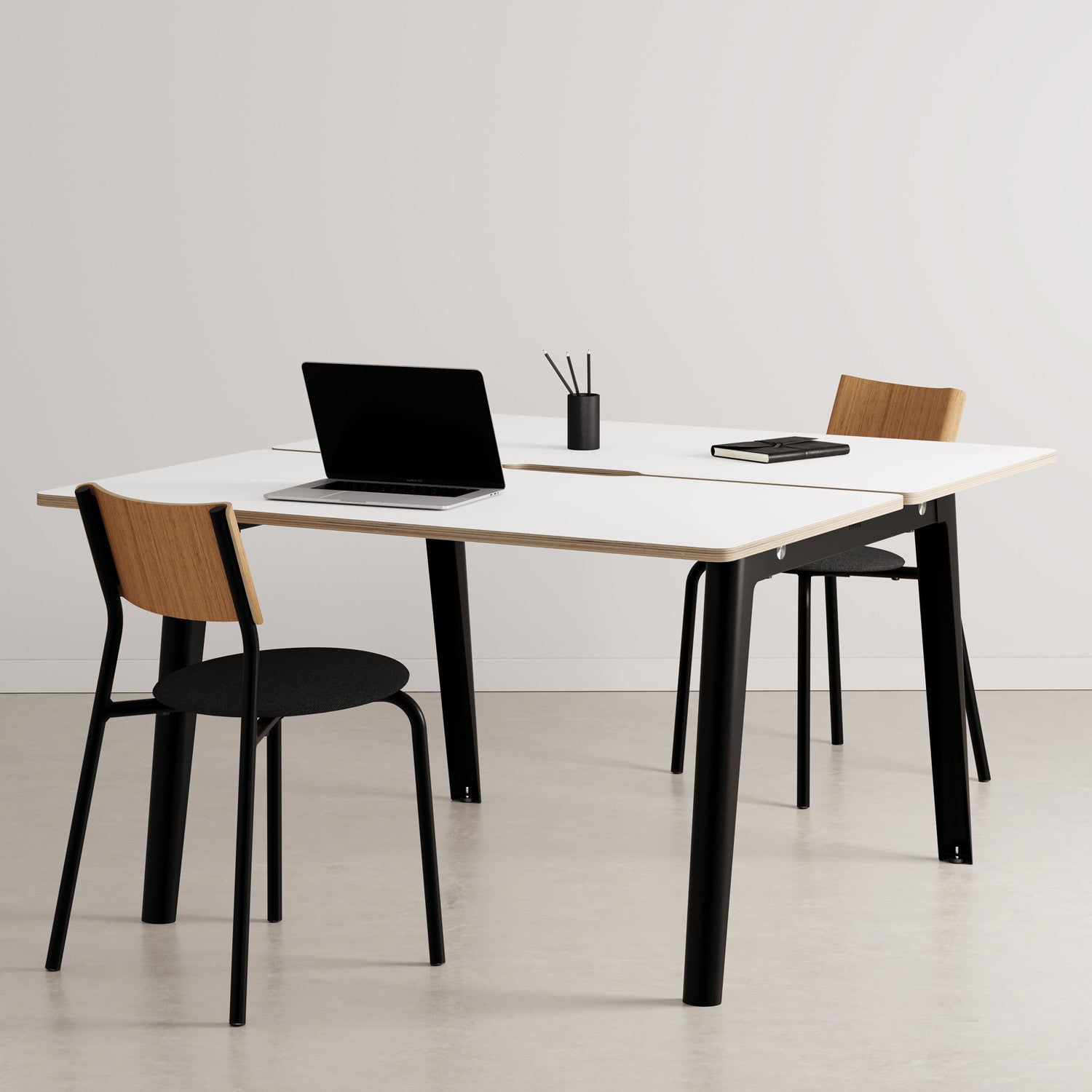 tiptoe-new-modern-open-space-schreibtisch-2-pl-tze-multiplex-wei image 2