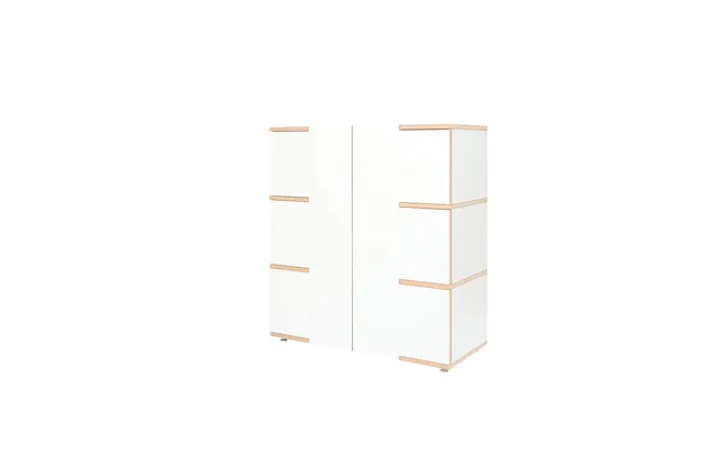 tojo-stau-side-holzschrank-100-x-45-x-110-cm-mdf-wei image 1