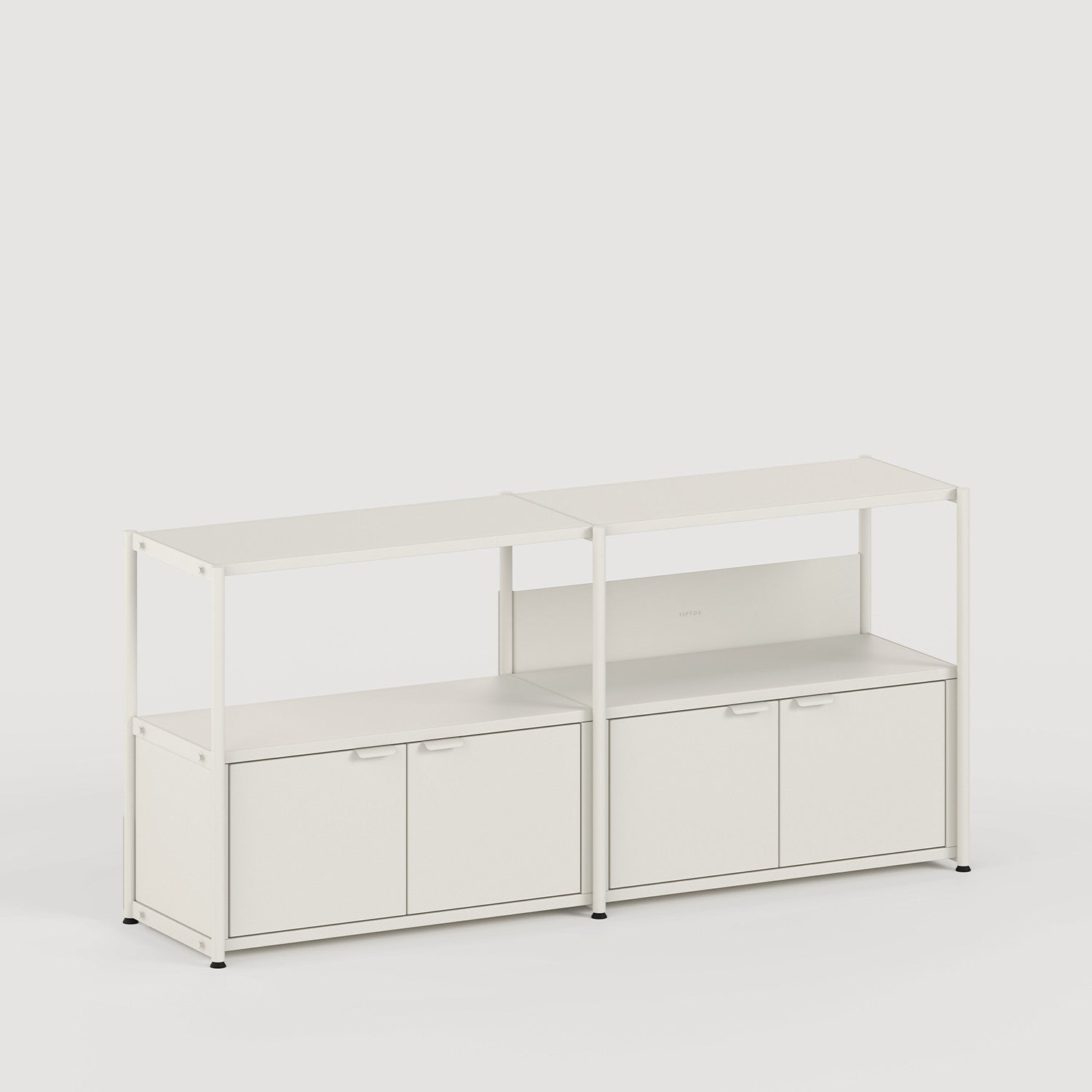 tiptoe-unit-lowboard-regal-h75-85-x-b164cm-stahl image 5