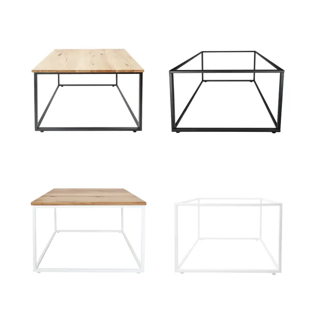 natural-goods-berlin-couchtisch-cube-quadratischer-beistelltisch-stahlgestell image 1