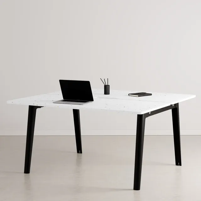 tiptoe-new-modern-open-space-schreibtisch-2-pl-tze-venezia-recycelter-kunststoff image 1