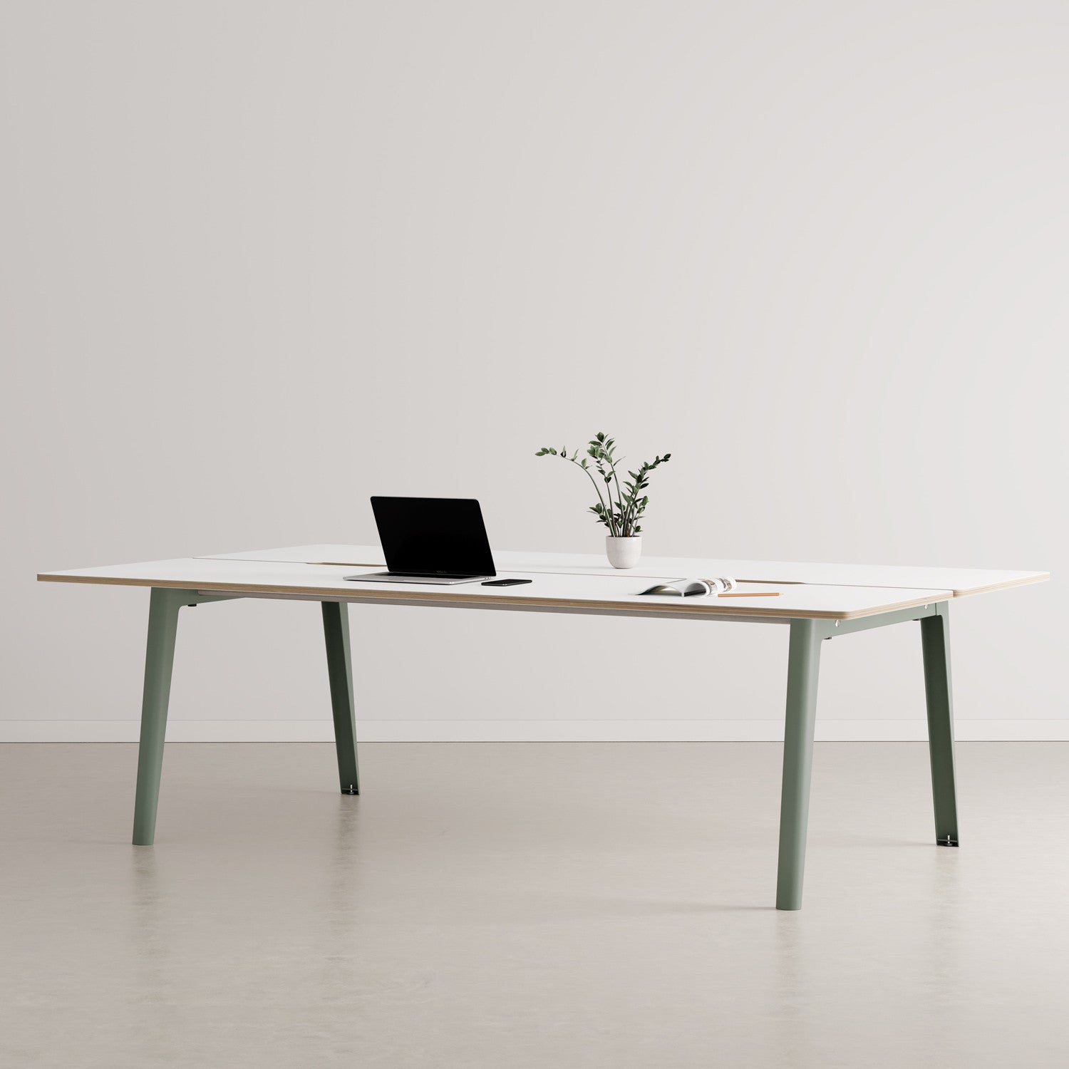tiptoe-new-modern-open-space-schreibtisch-4-pl-tze-multiplex-wei image 4