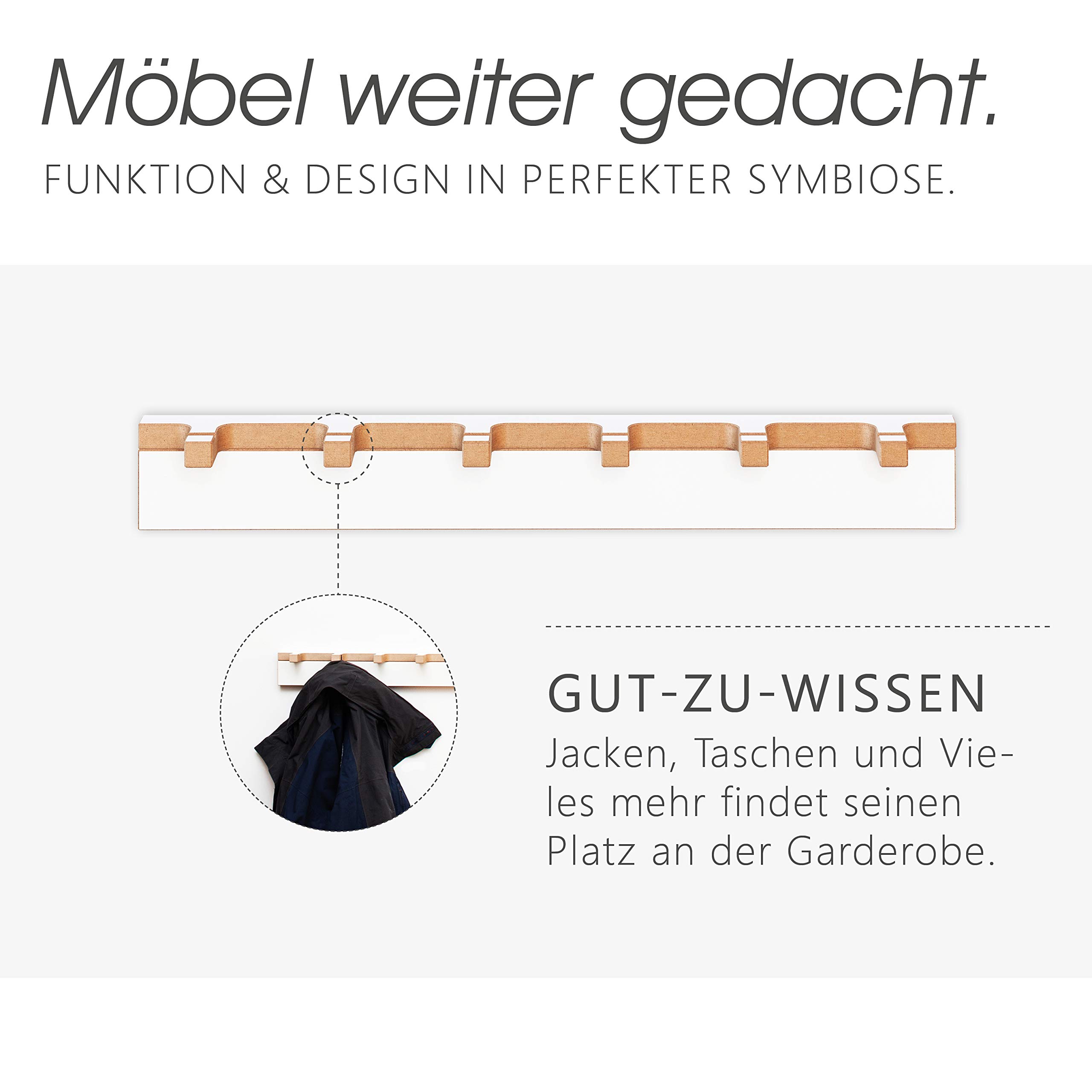 tojo-grad-i-garderobe-wandpaneel-wei-60x8-cm-mit-6-haken image 4