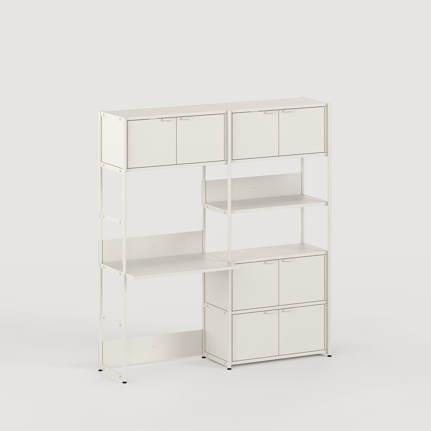 tiptoe-schreibtischregal-unit-h180-bis-215-x-b164cm-pulverbeschichteter-stahl image 6
