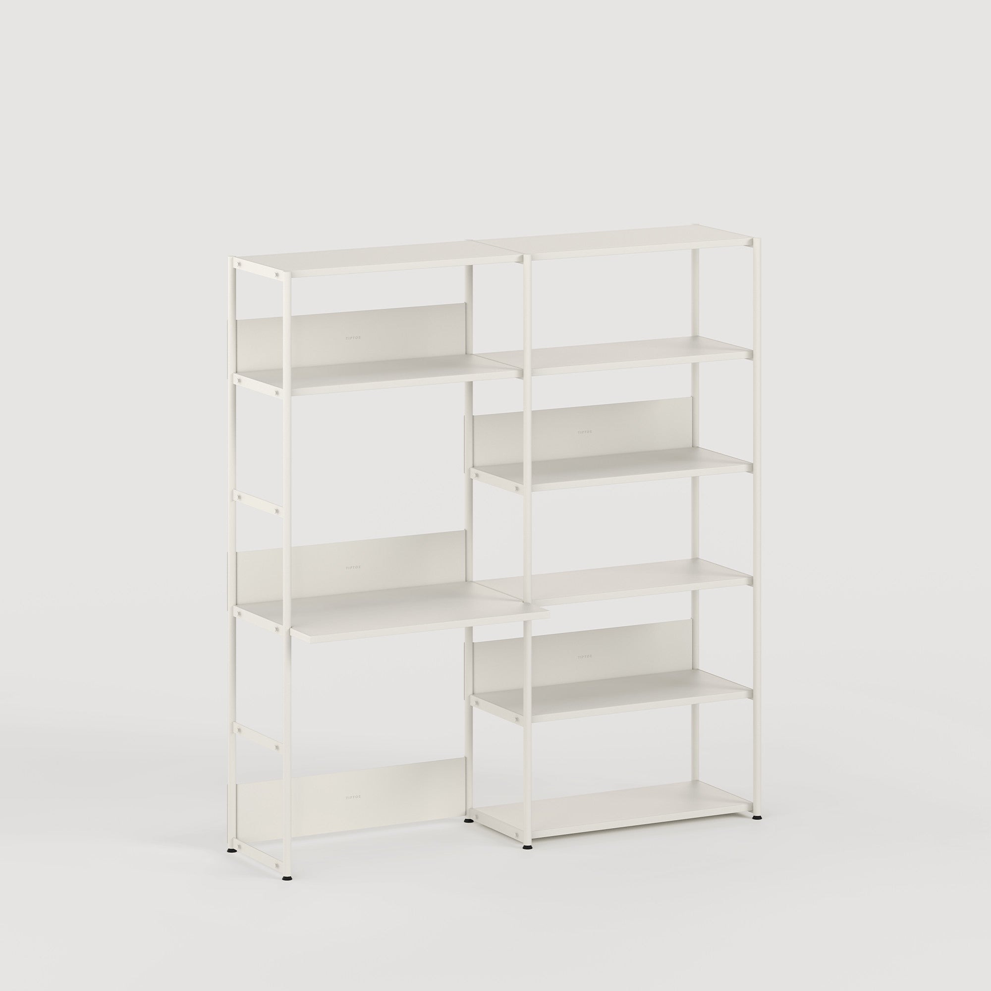 tiptoe-schreibtischregal-unit-h180-bis-215-x-b164cm-pulverbeschichteter-stahl image 4