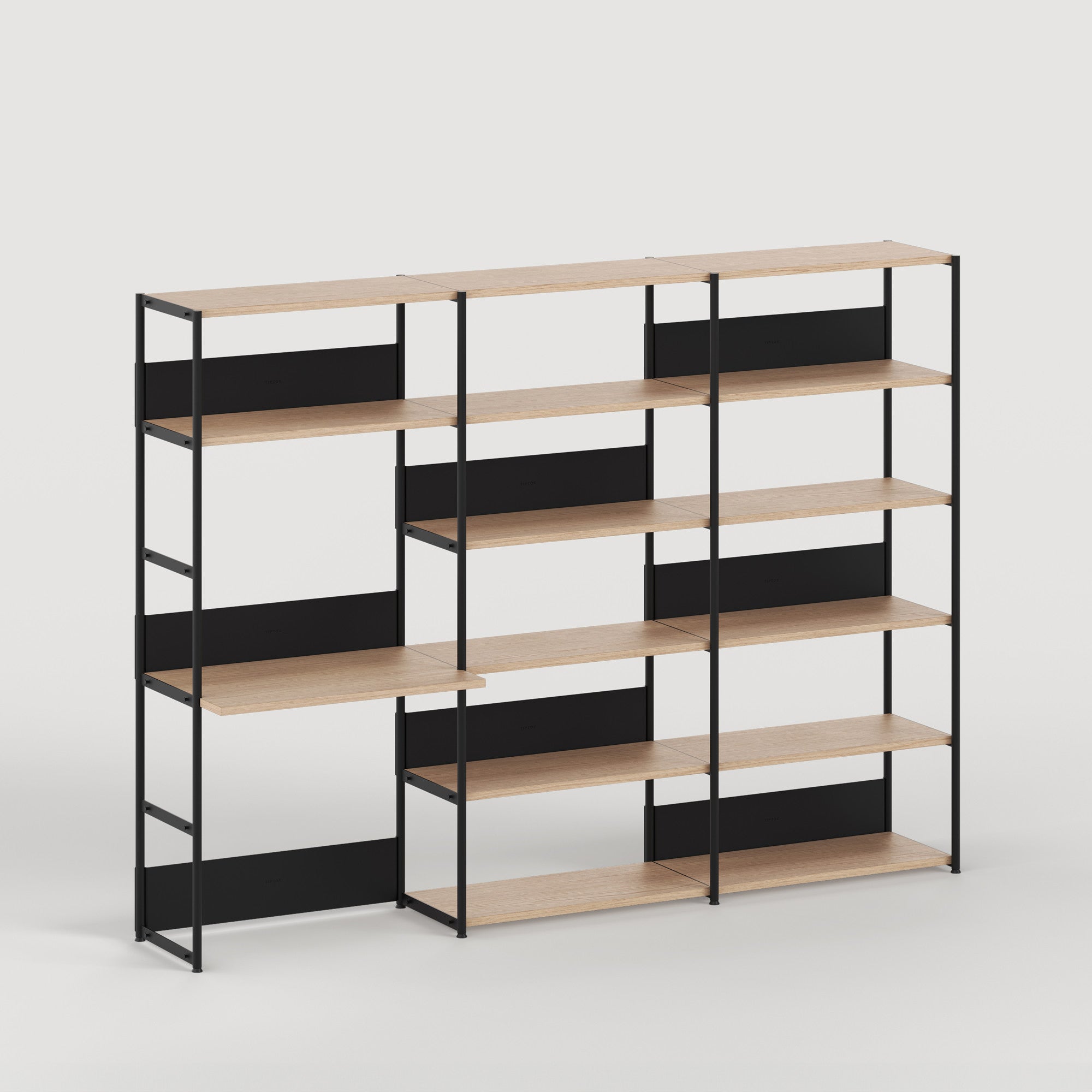 tiptoe-unit-schreibtischregal-h180-215-x-b244cm-ko-holz image 4