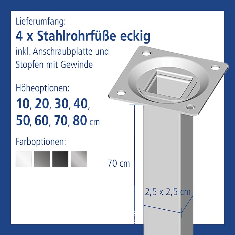 element-system-diy-m-belfu-eckig-vierkant-25-x-700-mm-stahl-wei image 3
