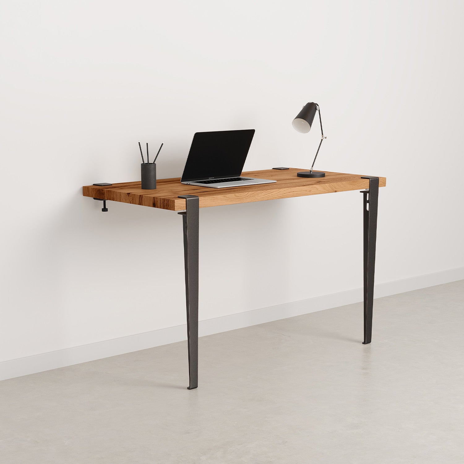tiptoe-wandschreibtisch-120x60-cm-recyceltes-altholz-mit-2-beinen-75-cm image 8