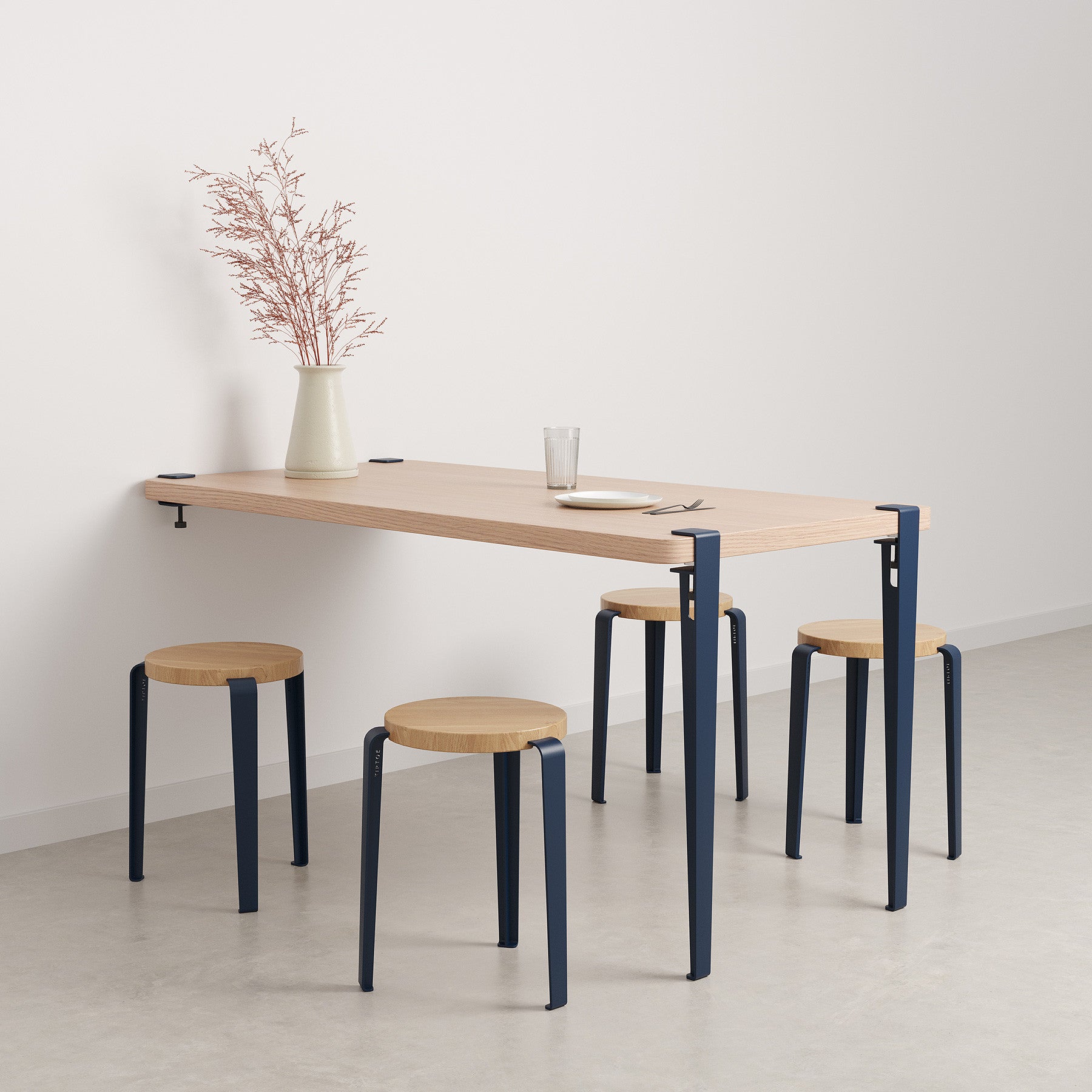 tiptoe-tischbein-75cm-wandhaken-bracket image 4
