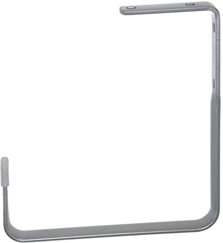 element-system-18133-00113-wand-und-deckenhaken-2-st-ck-140x80-mm-wei-aluminium image 3