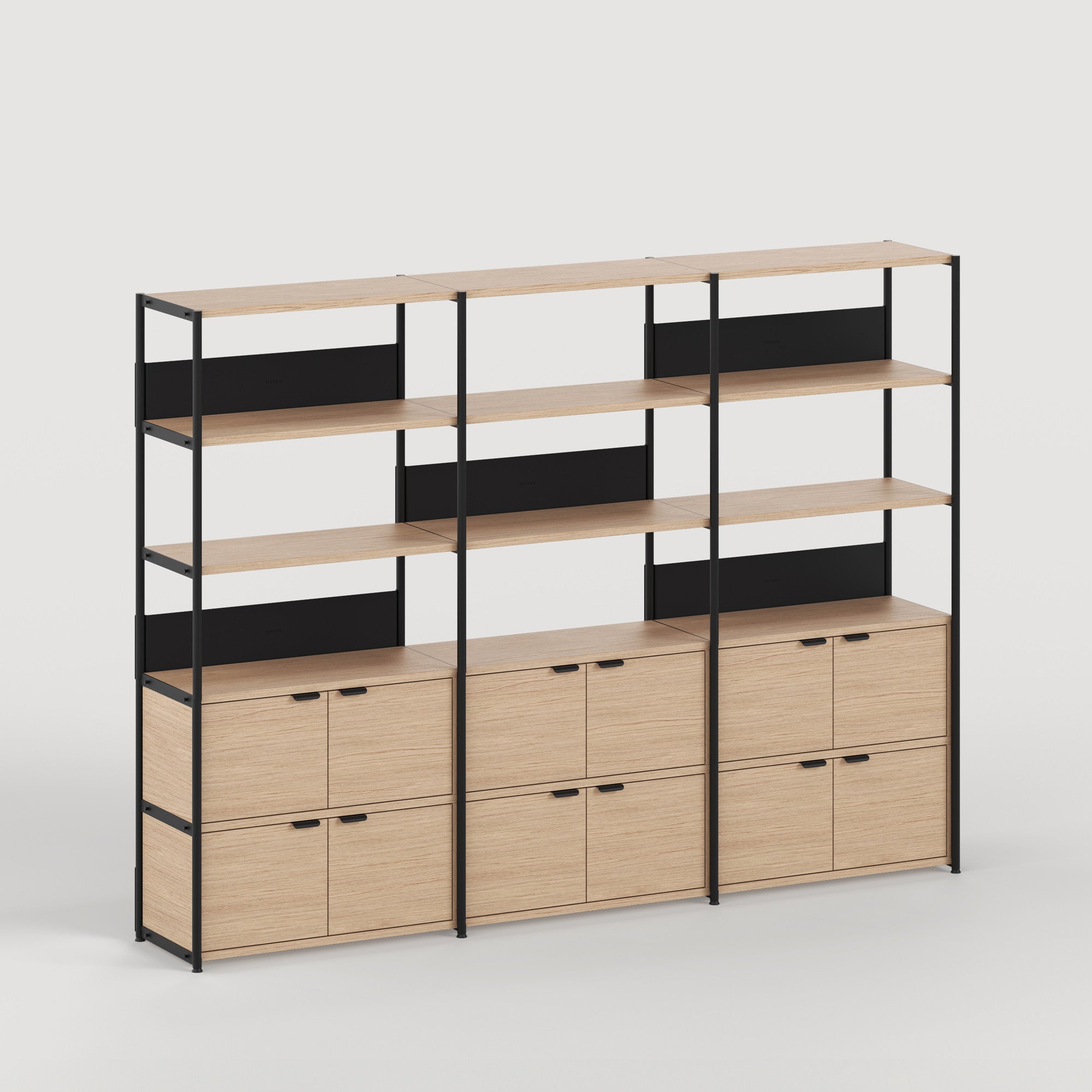 tiptoe-unit-regal-h180-215-x-b244cm-ko-zertifiziertes-holz image 5