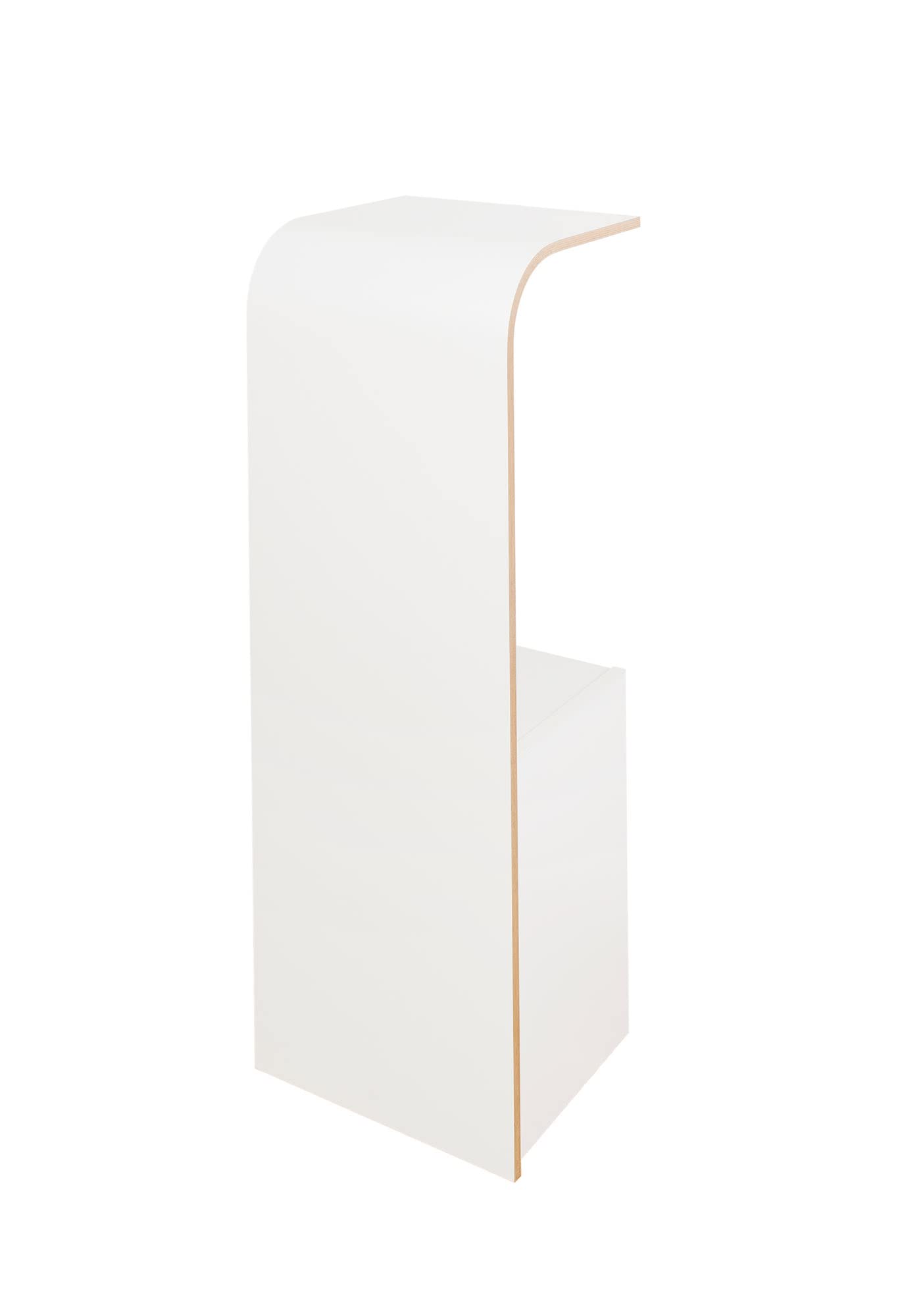 tojo-fon-i-wandkonsole-telefontisch-31-x-25-x-85-cm-wei image 1