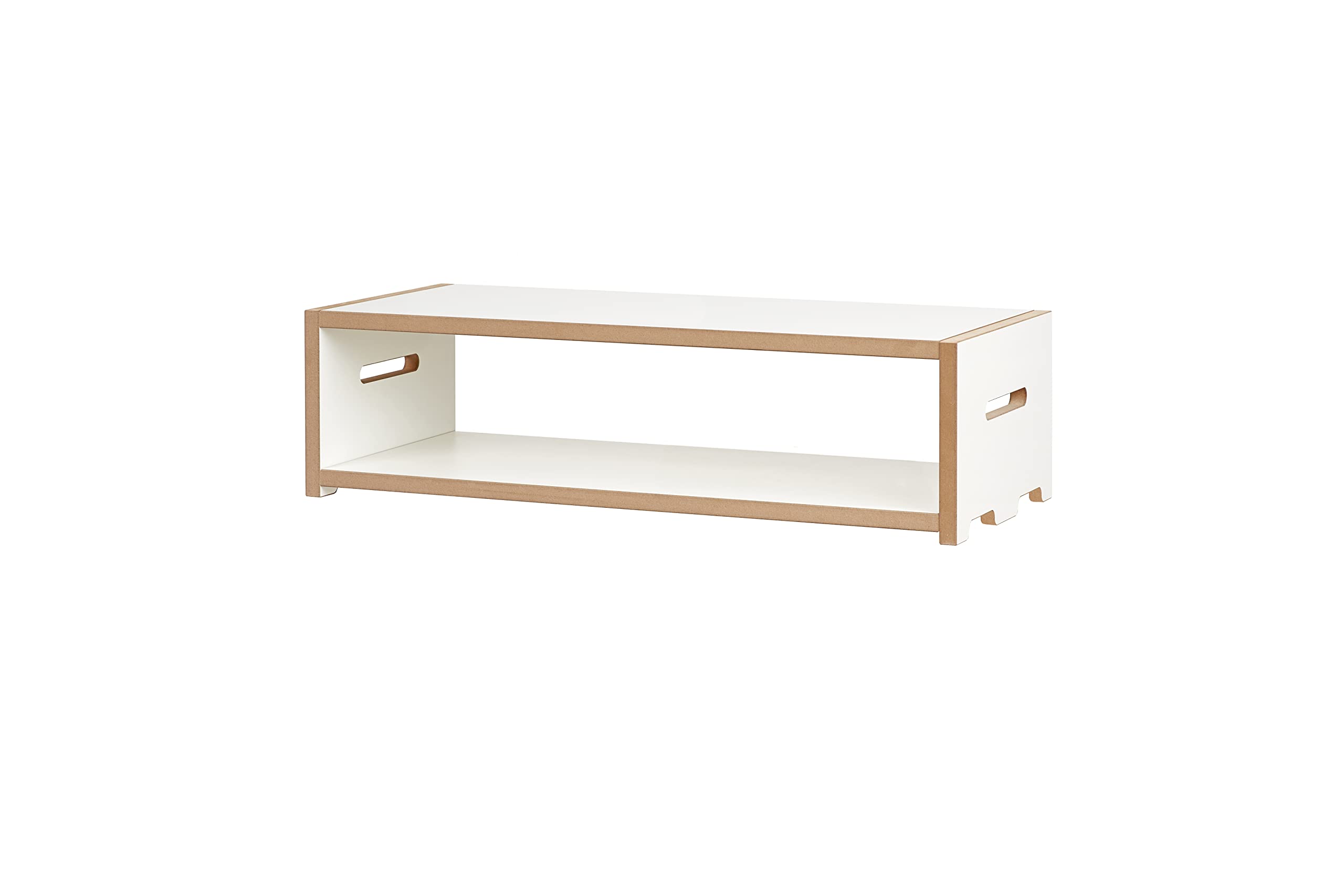 tojo-hochstapler-grundmodul-niedrig-mdf-wei image 1