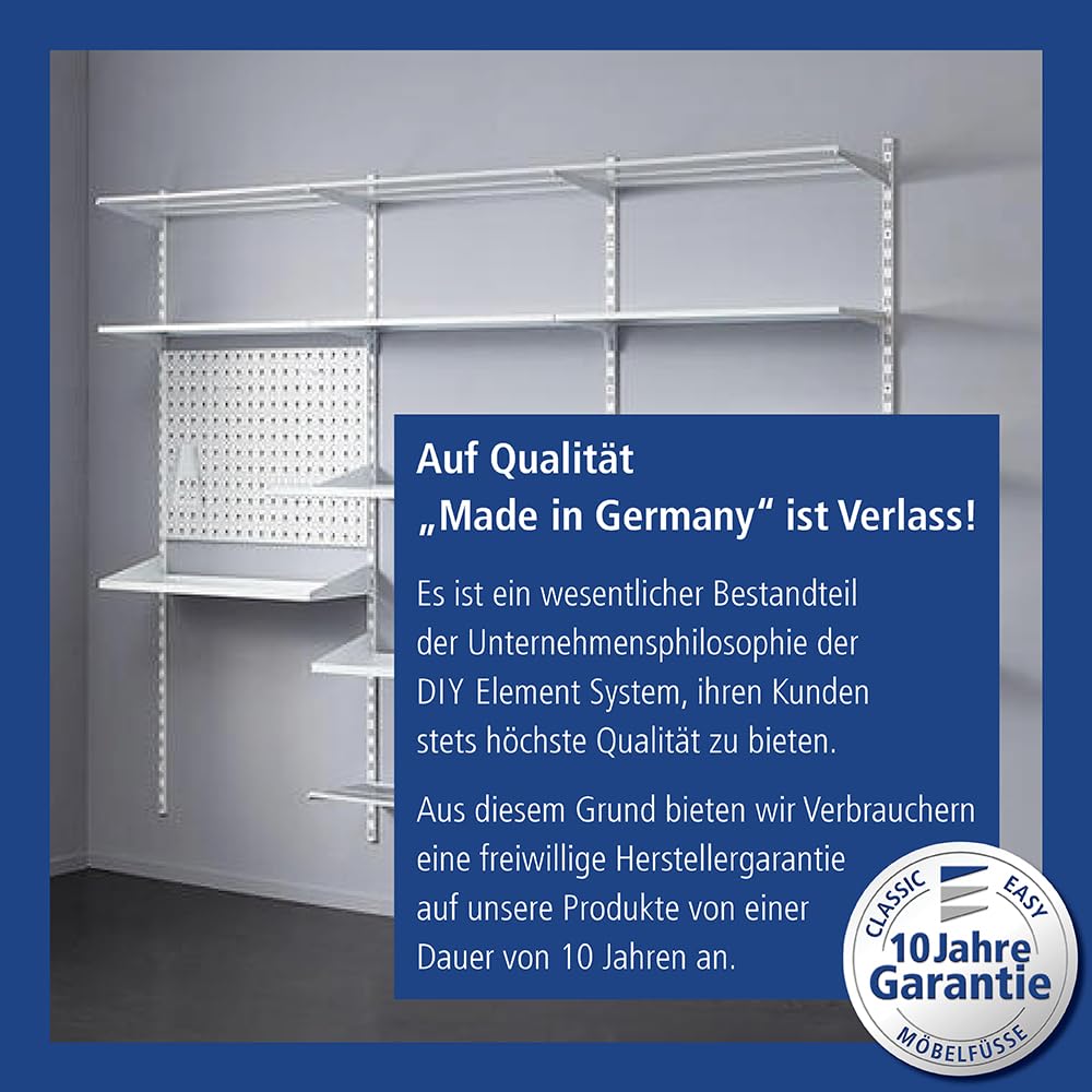 element-system-heimwerker-organizer-1-werkzeugwand-28-tlg-wei image 6