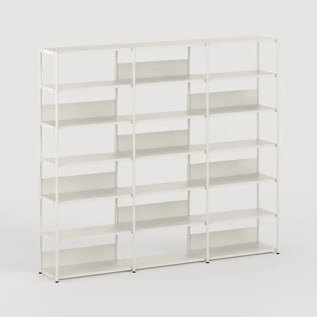 tiptoe-unit-regal-h180-215-x-b244cm-pulverbeschichteter-stahl image 1