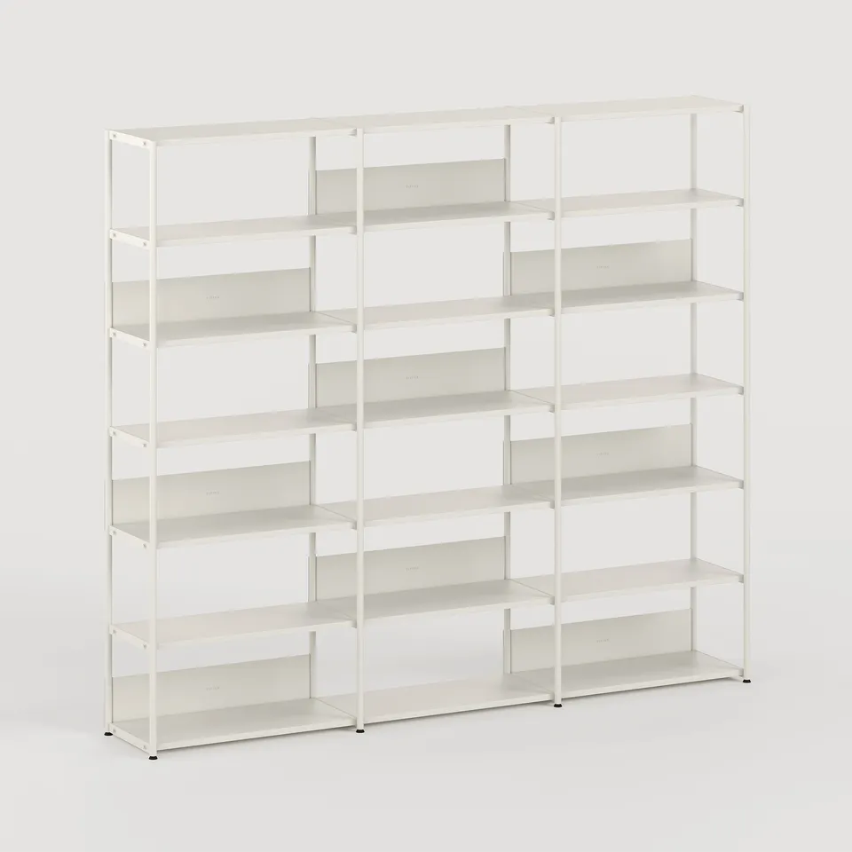 tiptoe-unit-regal-h180-215-x-b244cm-pulverbeschichteter-stahl image 1