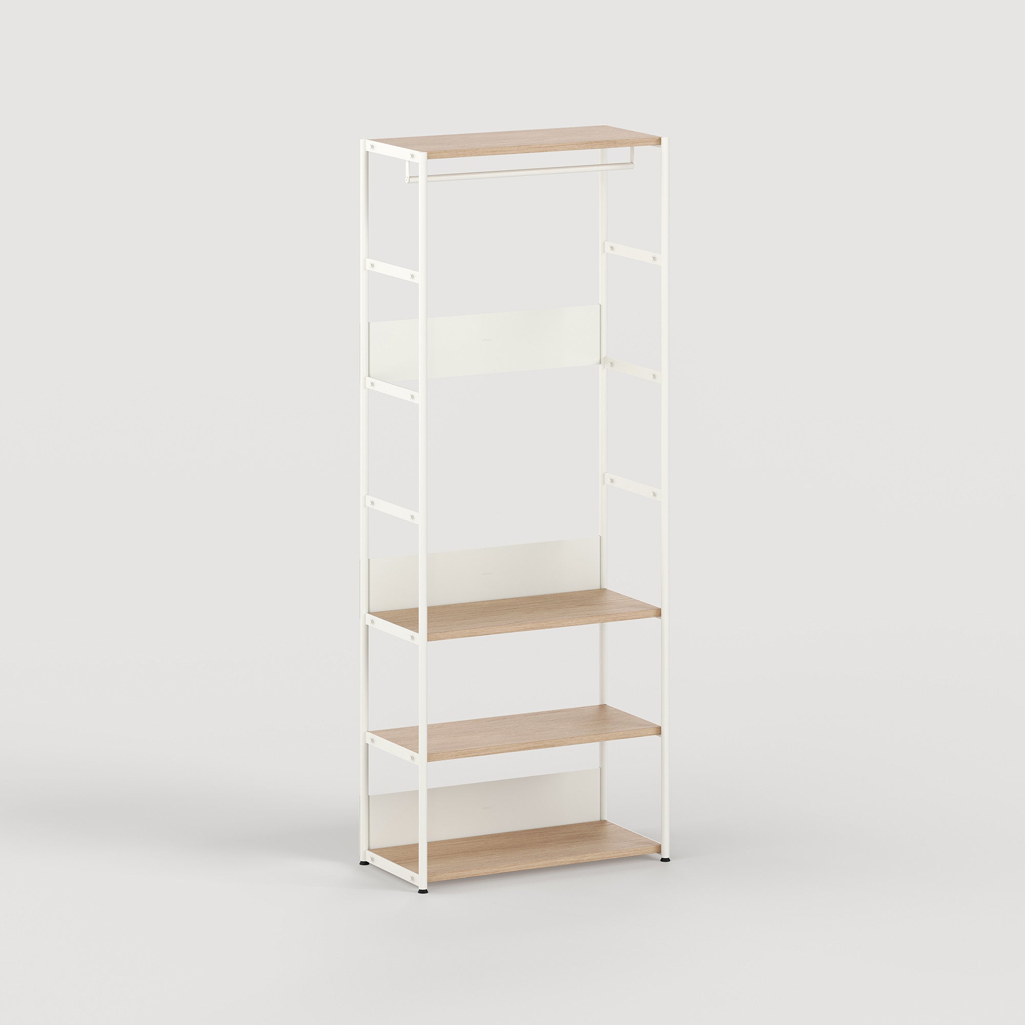 tiptoe-unit-kleiderschrank-h180-bis-215-x-b84-cm-ko-zertifiziertes-holz image 6