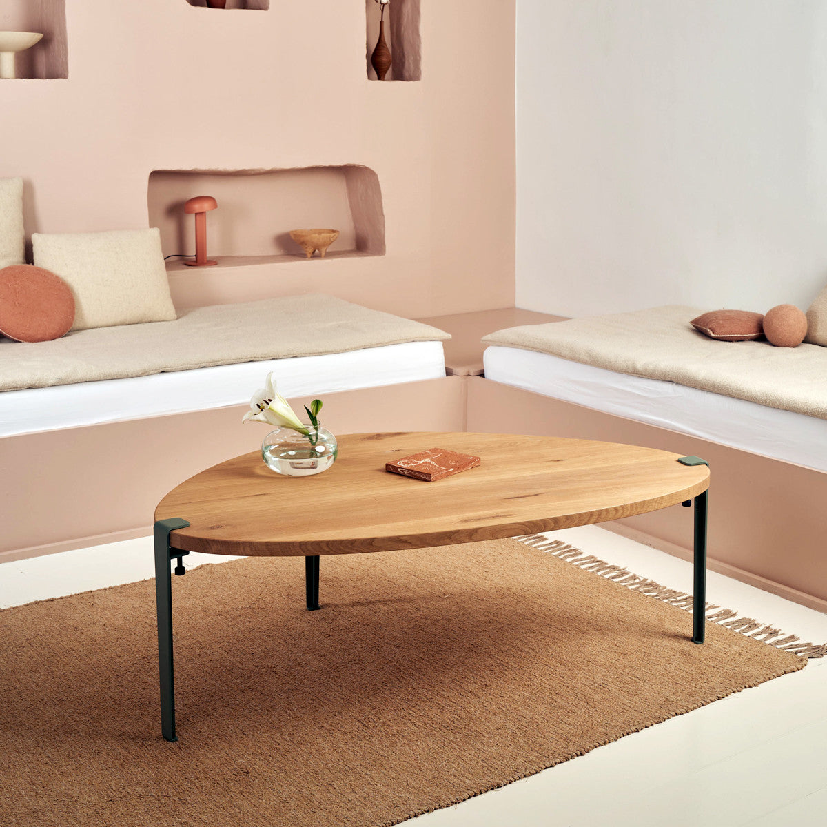 tiptoe-couchtisch-120x75cm-massive-eiche-43cm-stahlbeine image 2
