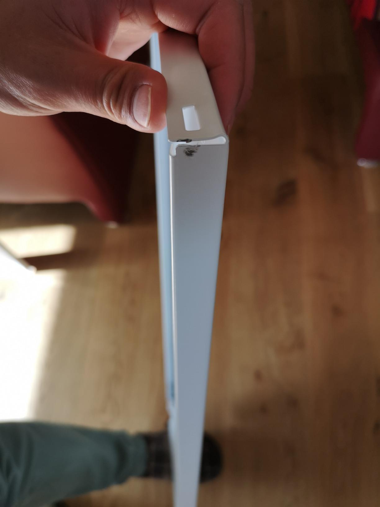 Leider eine Delle im Boden