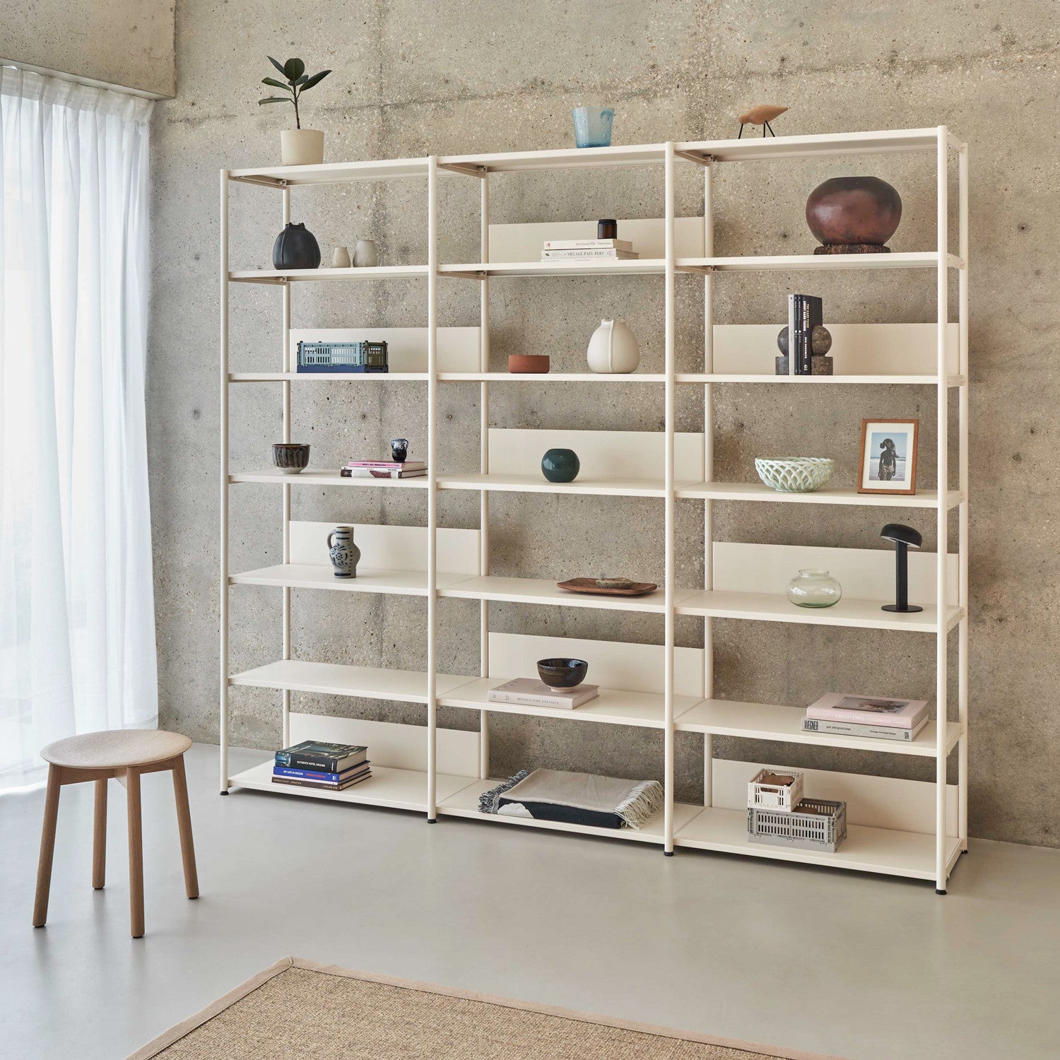 tiptoe-unit-regal-h180-215-x-b244cm-pulverbeschichteter-stahl image 2