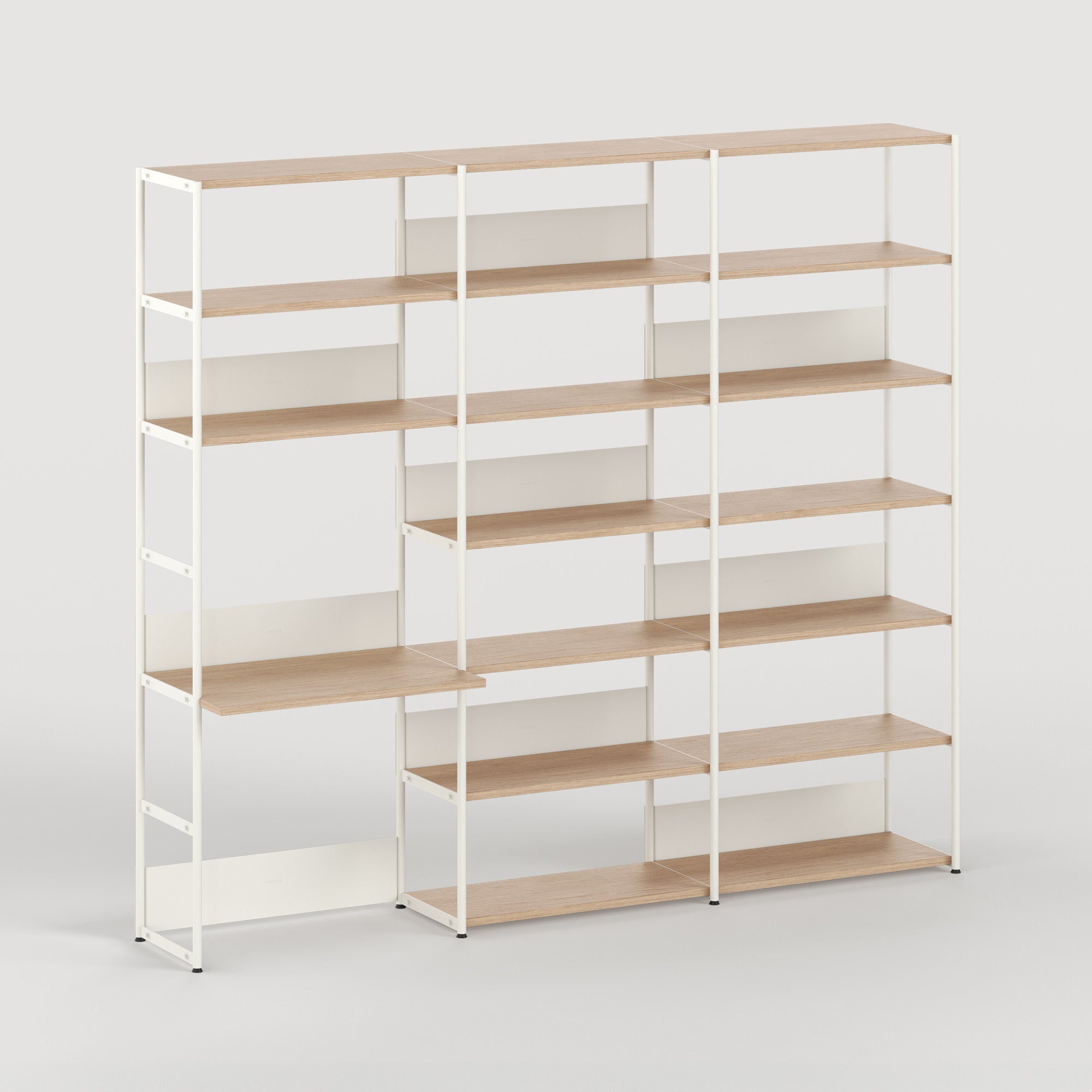 tiptoe-unit-schreibtischregal-h180-215-x-b244cm-ko-holz image 6