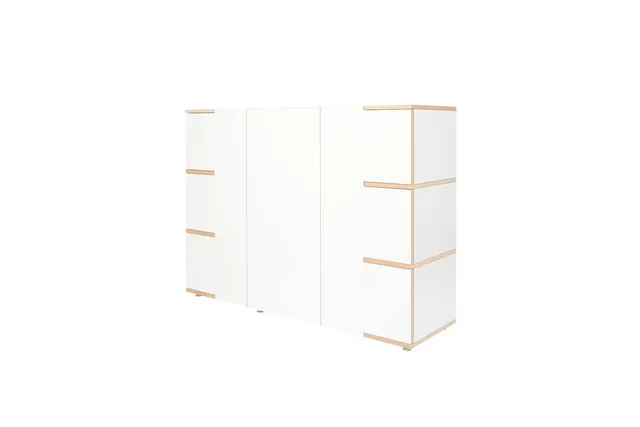 tojo-stau-side-sideboard-150-x-45-x-110-cm-mdf-wei image 1