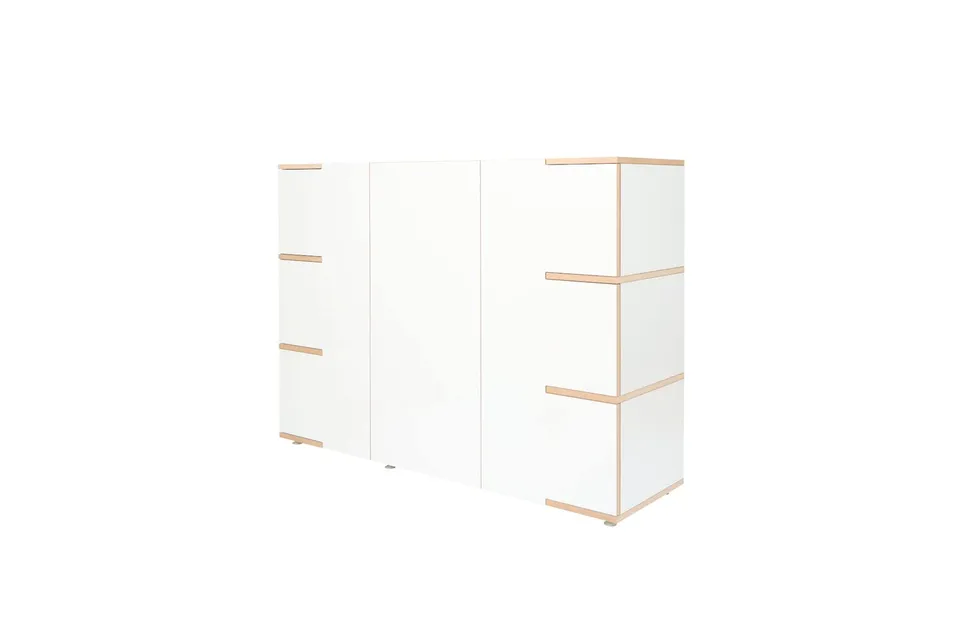 tojo-stau-side-sideboard-150-x-45-x-110-cm-mdf-wei image 1
