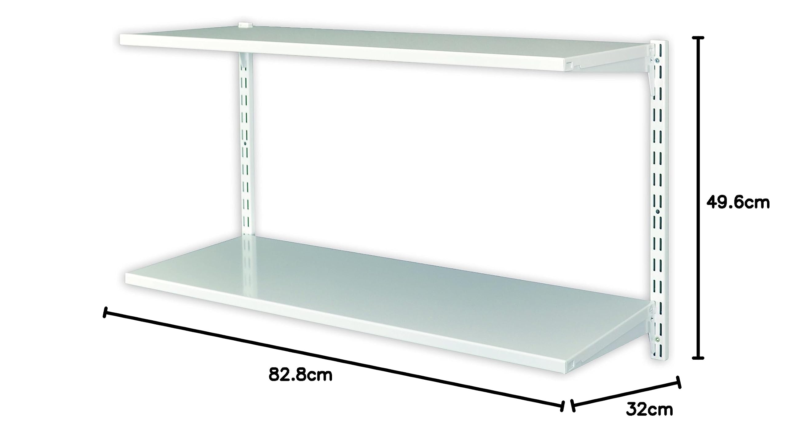 element-system-regal-set-office-3-stahlregal-828-x-496-x-320-mm-wei image 2