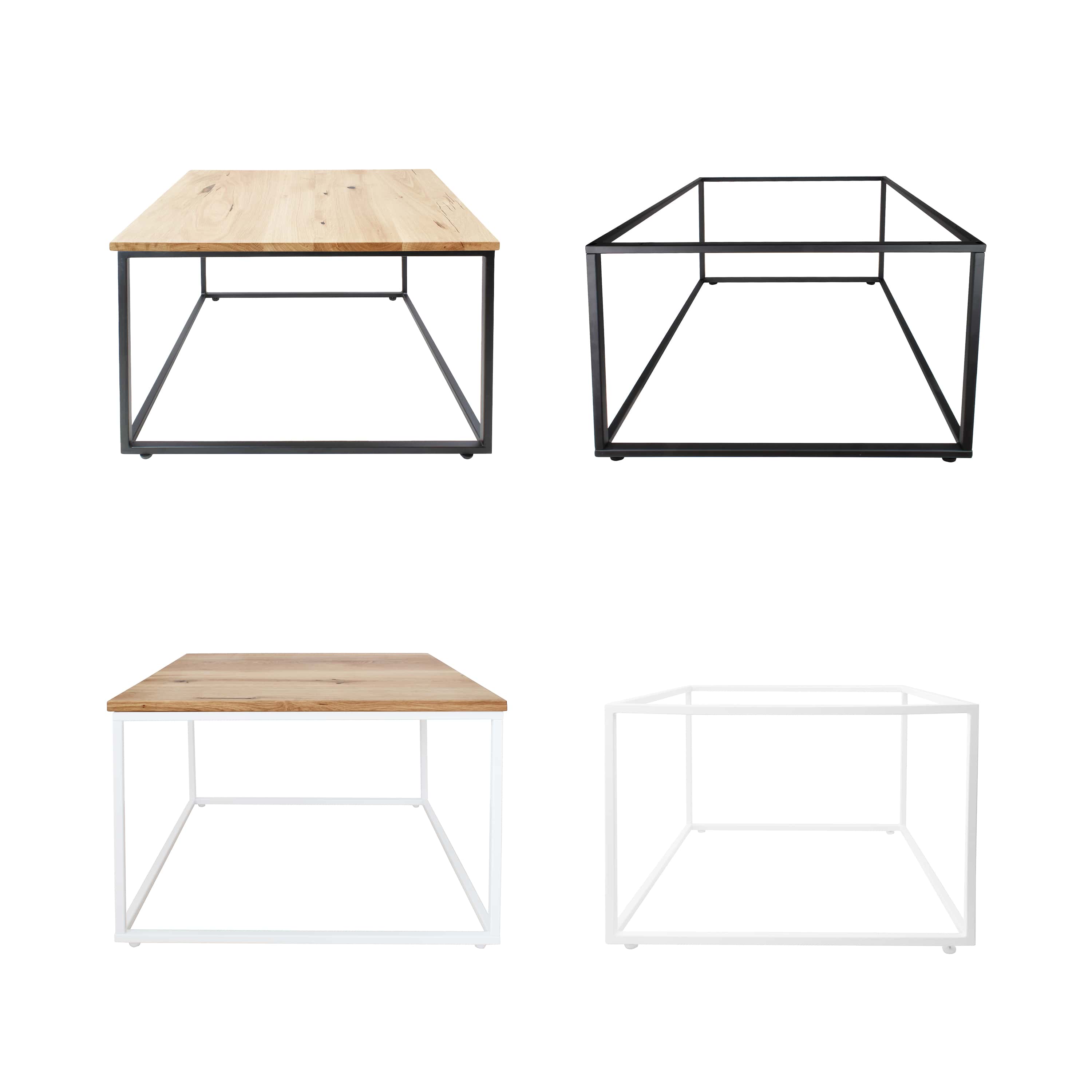 natural-goods-berlin-couchtisch-cube-quadratischer-beistelltisch-stahlgestell image 1