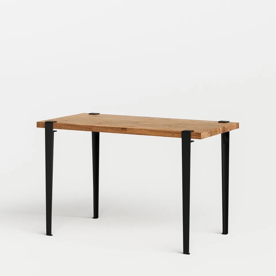 tiptoe-schreibtisch-120x60cm-recyceltes-altholz-mit-stahlbeinen image 1