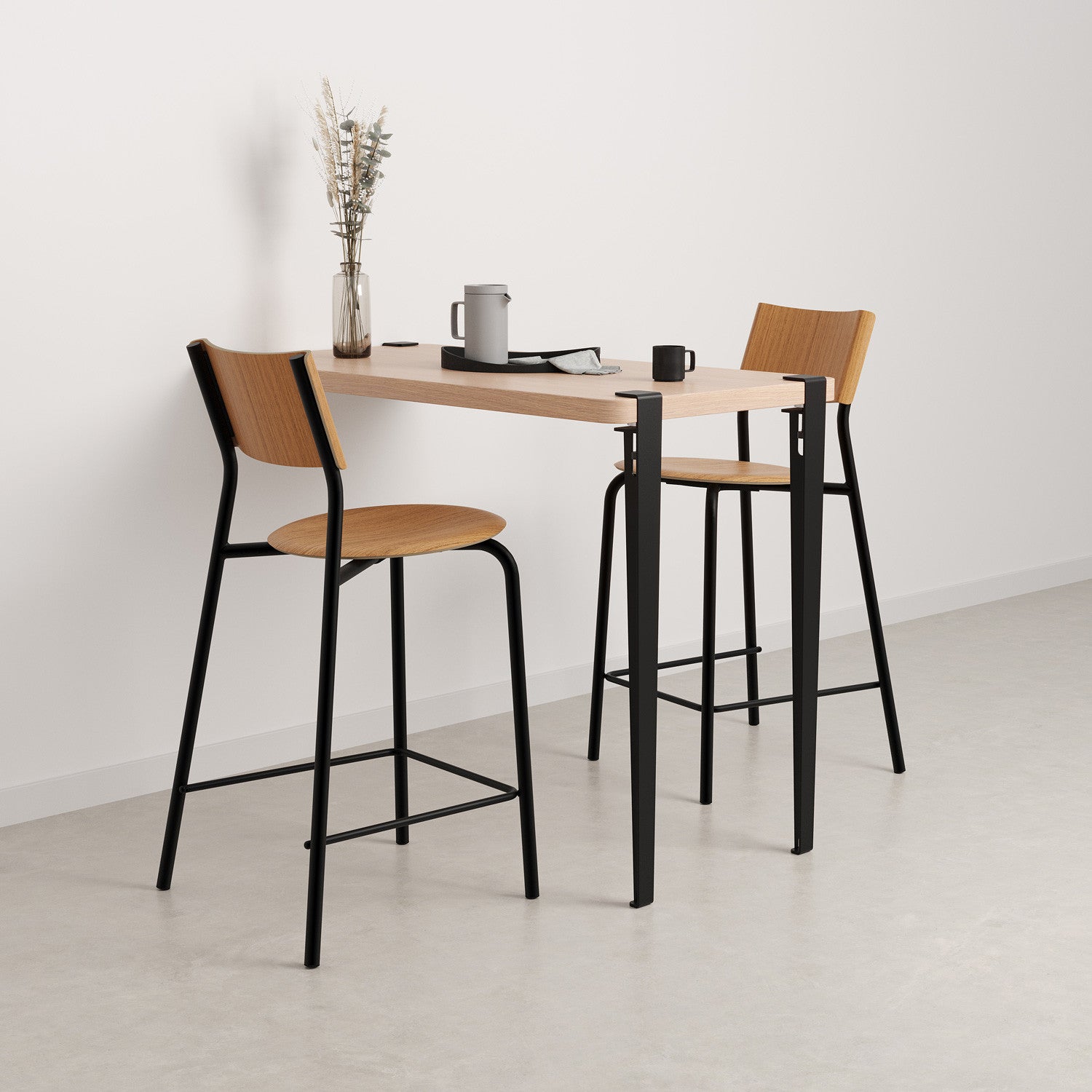 tiptoe-wand-hochtisch-ko-zertifiziertes-holz-120-150cm image 2
