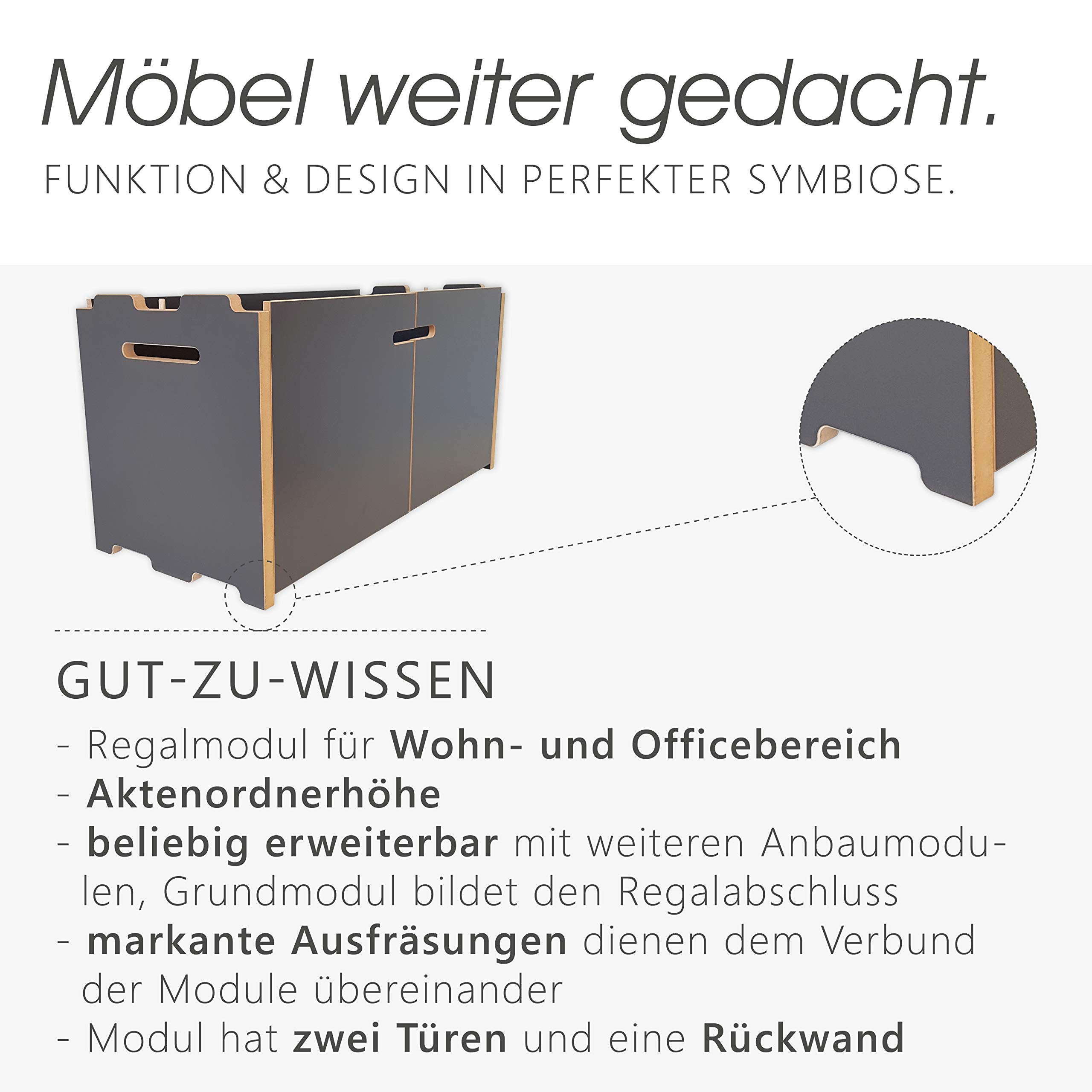 tojo-hochstapler-anbaumodul-mit-t-ren-mdf-regal-anthrazit image 6