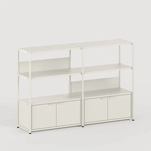 tiptoe-regal-unit-h110-x-b164cm-pulverbeschichteter-stahl image 1
