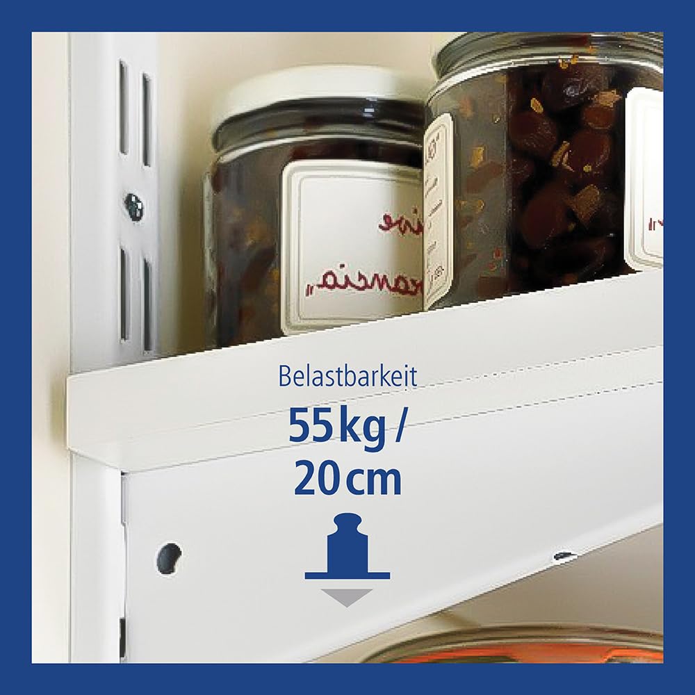 element-system-wandschiene-2-reihig-100-cm-regal-aufh-ngeschiene-stahl-schwarz-2 image 4