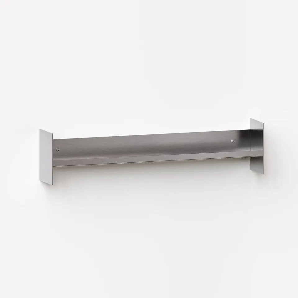 tiptoe-wandregal-pli-slim-core-edition-geb-rsteter-edelstahl image 1
