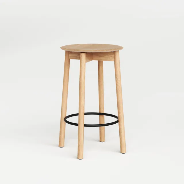 tiptoe-ssd-vollholz-barhocker-ko-zertifiziertes-holz-mit-stahl-fu-st-tze image 1