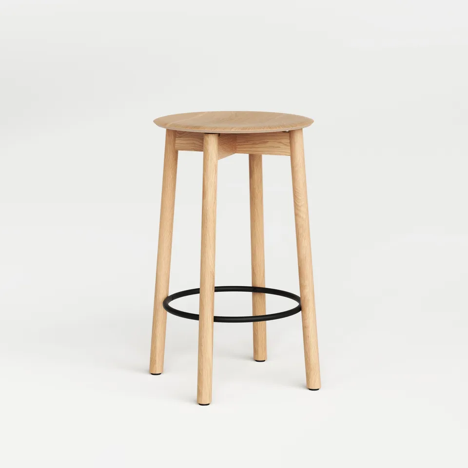 tiptoe-ssd-vollholz-barhocker-ko-zertifiziertes-holz-mit-stahl-fu-st-tze image 1