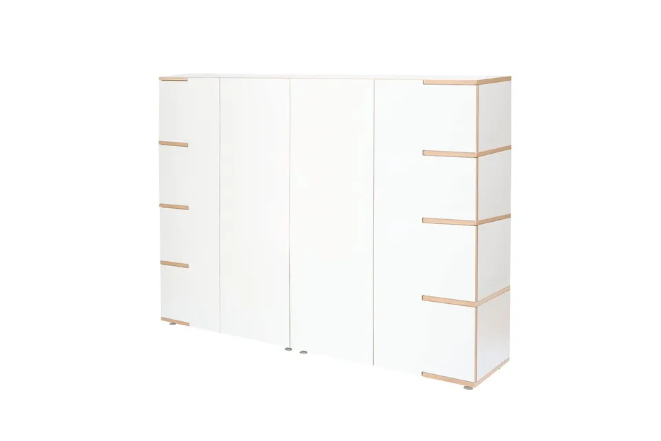 tojo-stau-high-holzschrank-200-x-45-x-145-cm-mdf-wei image 1