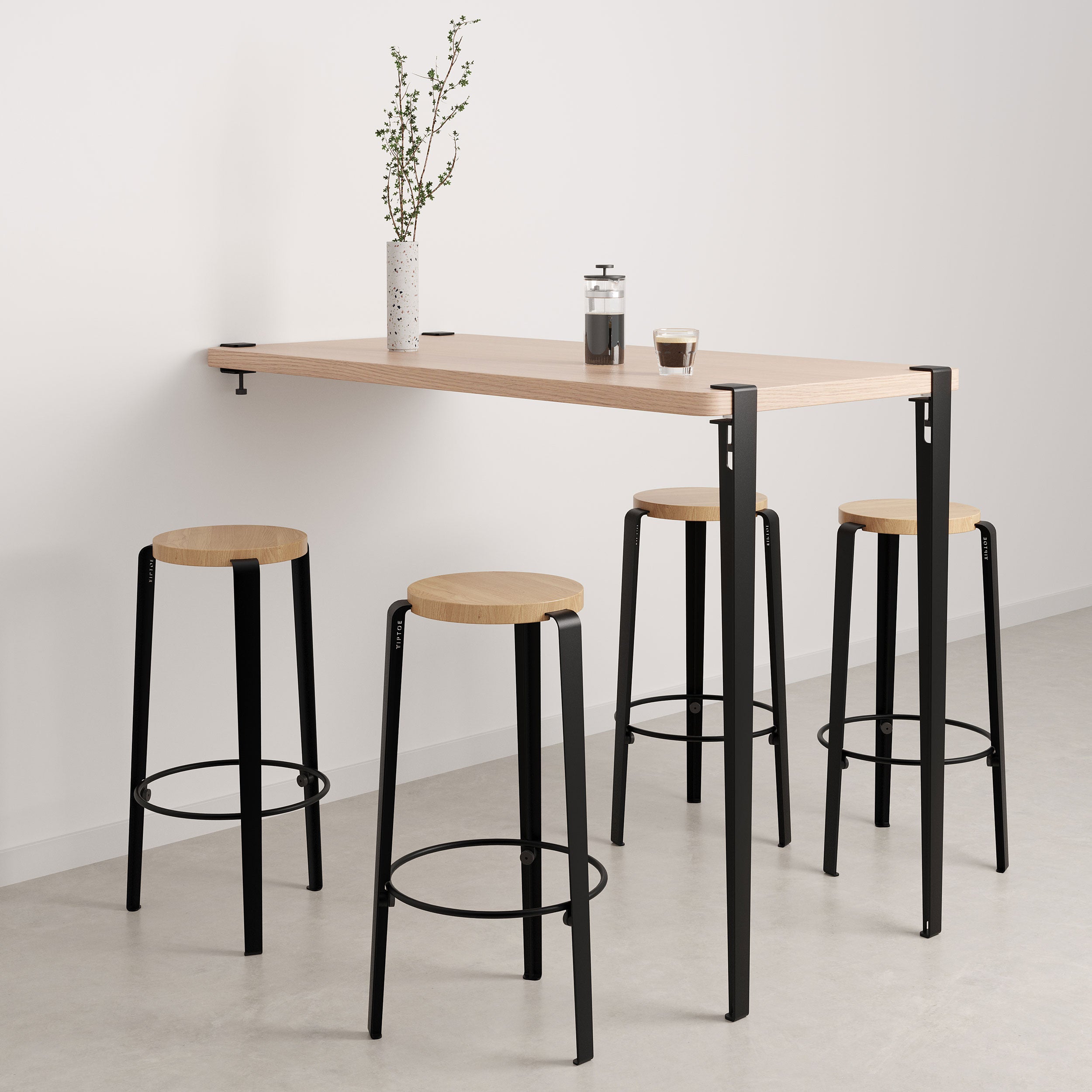 tiptoe-hochtischbein-90cm-klemmsystem image 6