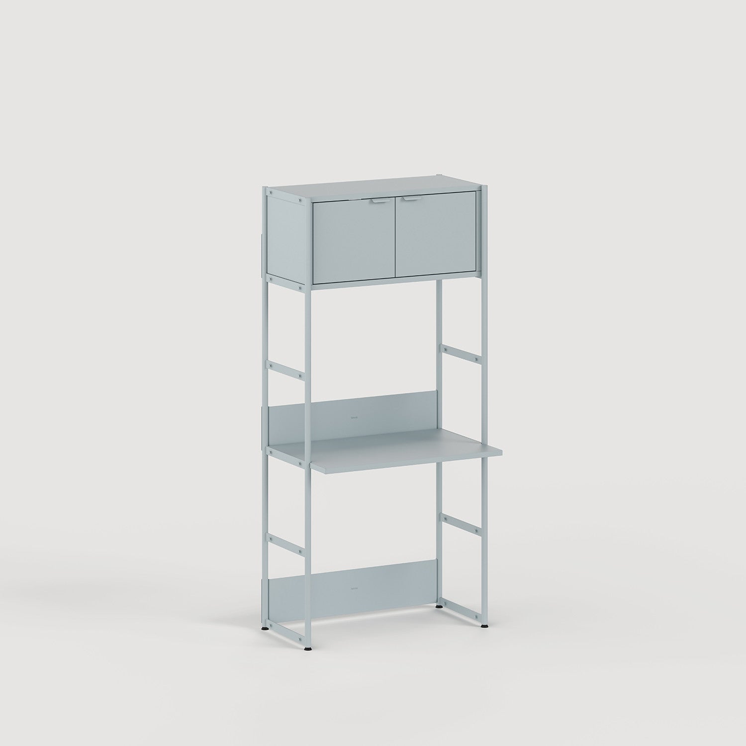 tiptoe-unit-schreibtischregal-h180-215-x-b84cm-pulverbeschichteter-stahl image 6